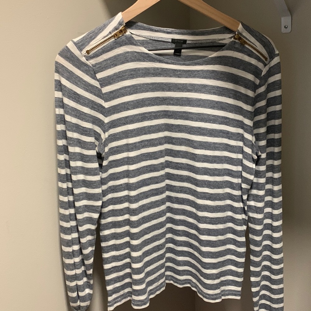 J. Crew preppy long sleeved shirt